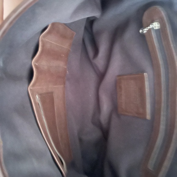 Vintage Coach Brown Leather Briefcase / Messenger Bag circa 1990’s - Picture 7 of 8